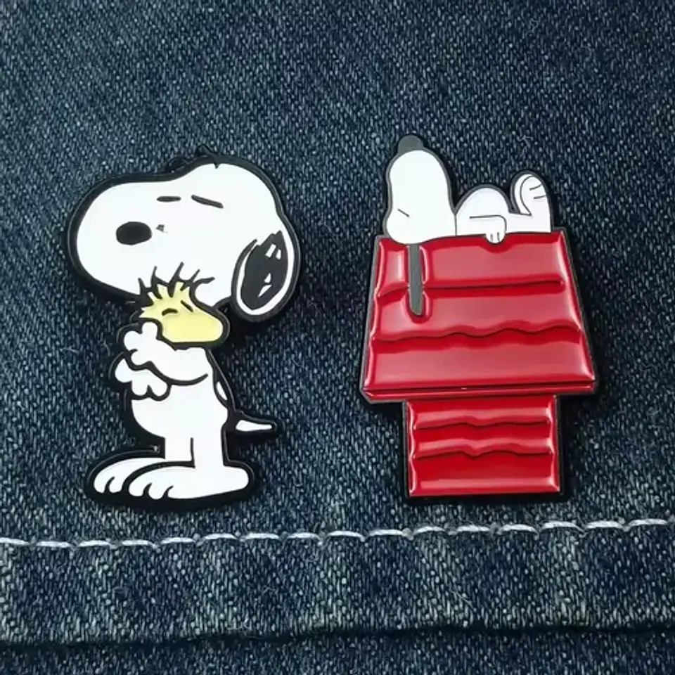Pins De Snoopy / Peanuts / (pines) Broche Metálico 7