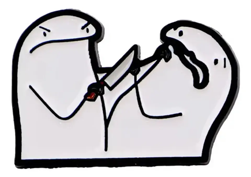 Pins De Flork / Flork El Meme / Broches Metálicos (pines) 4