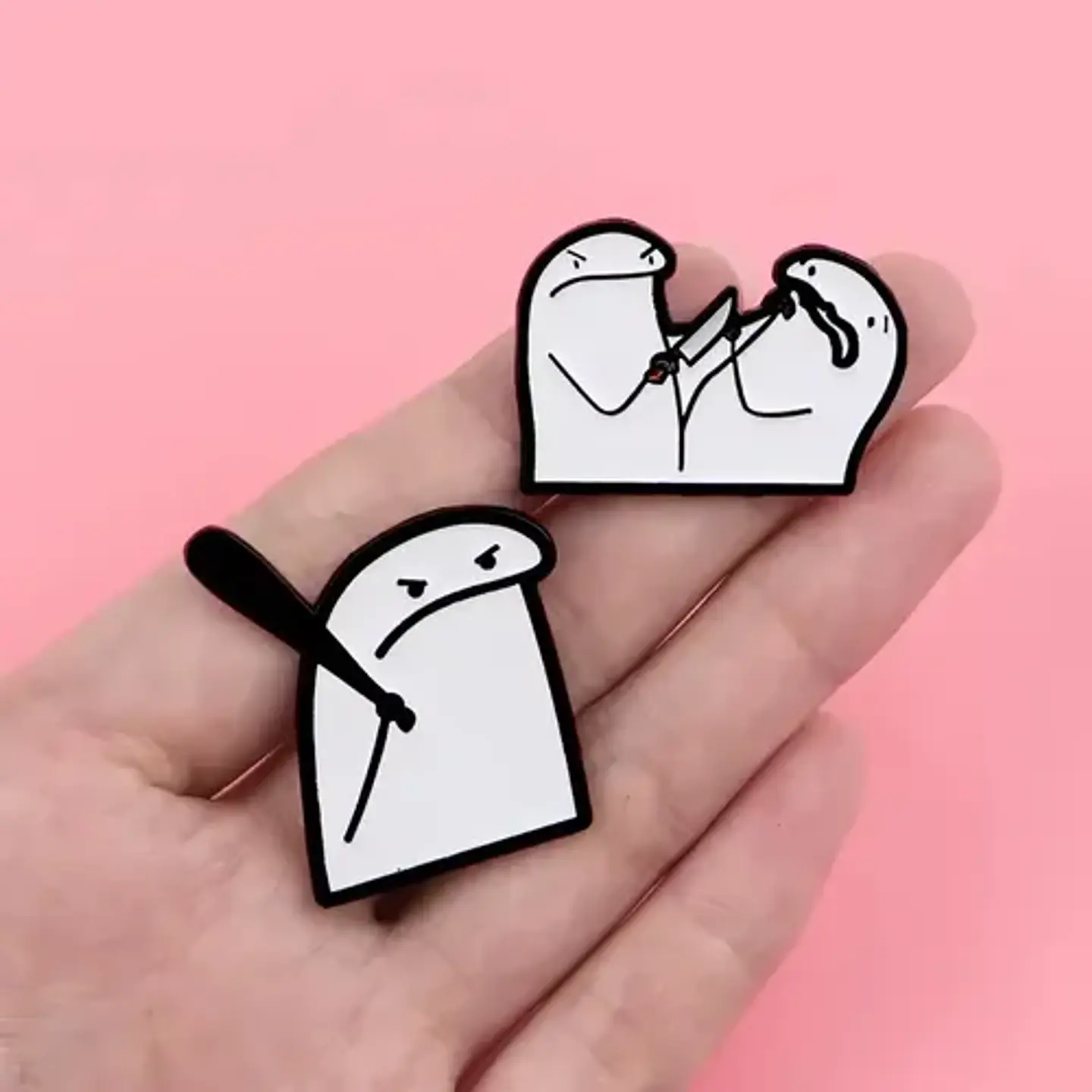 Pins De Flork / Flork El Meme / Broches Metálicos (pines) 5