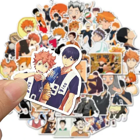 Pack 100 Stickers De Haikyuu! - Pegatinas / Calcomanias