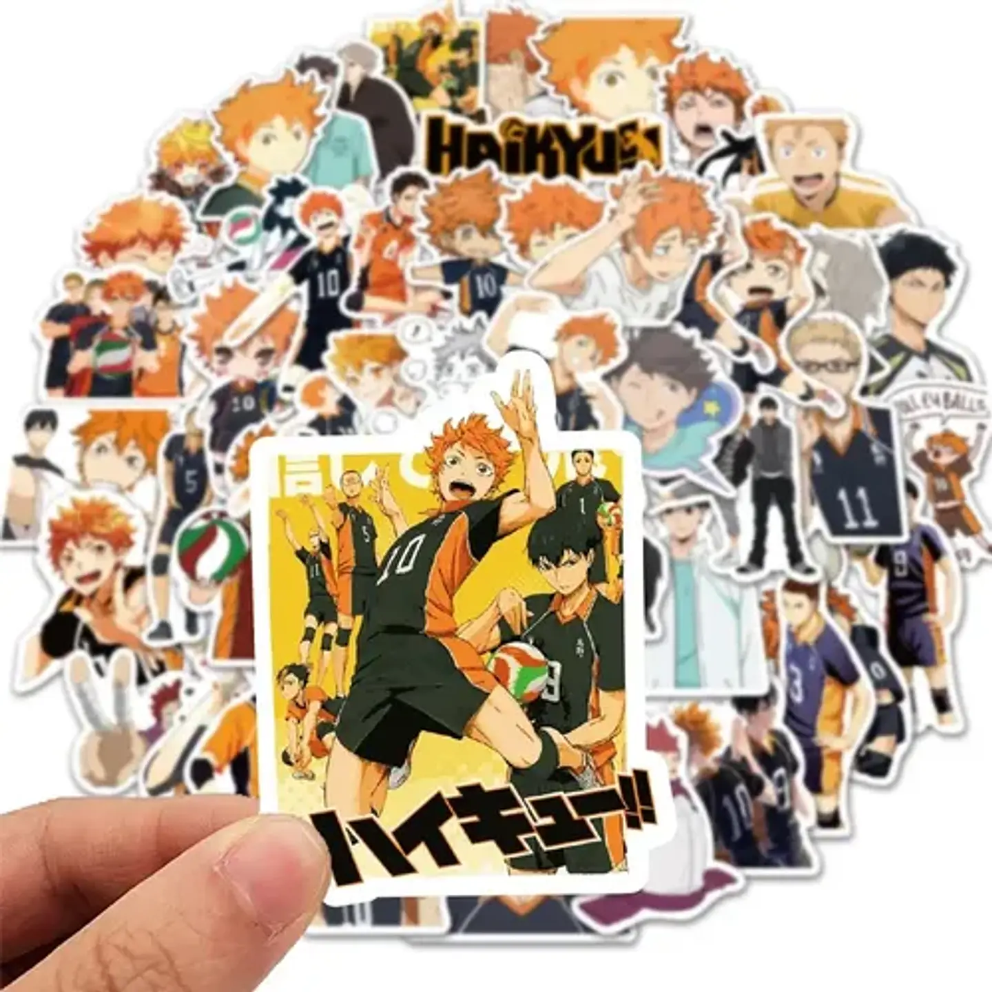 Pack 100 Stickers De Haikyuu! - Pegatinas / Calcomanias 3