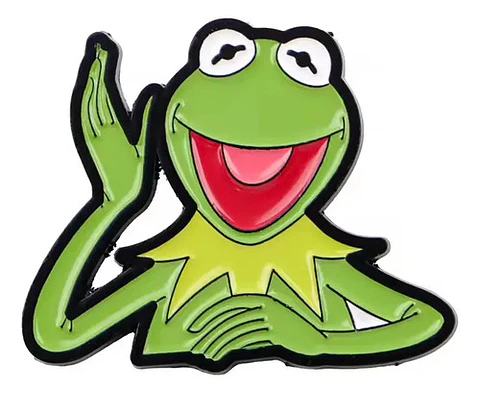 Pins De La Rana Rene / Los Muppets / Broche Metálico (pines)