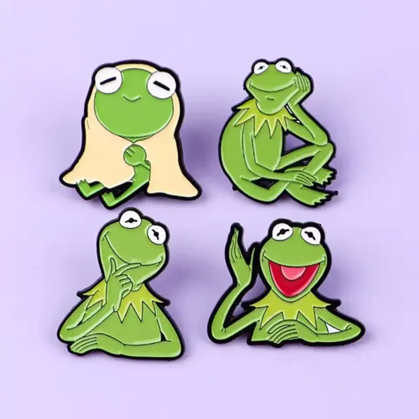 Pins De La Rana Rene / Los Muppets / Broche Metálico (pines) 8