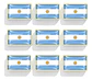 Pins De Bandera Argentina / Argentina / Broches Metálicos - Miniatura 3