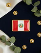 Pins De Bandera Peruana / Peru / Pines Metálicos (broches) - Miniatura 1