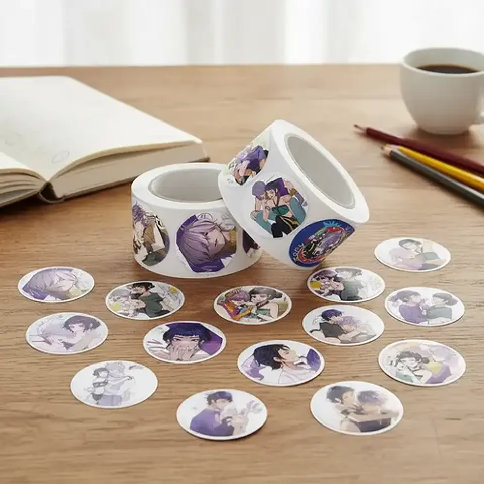 K-pop Demon Hunters - Set 500 Stickers / Rollo De Pegatinas 4