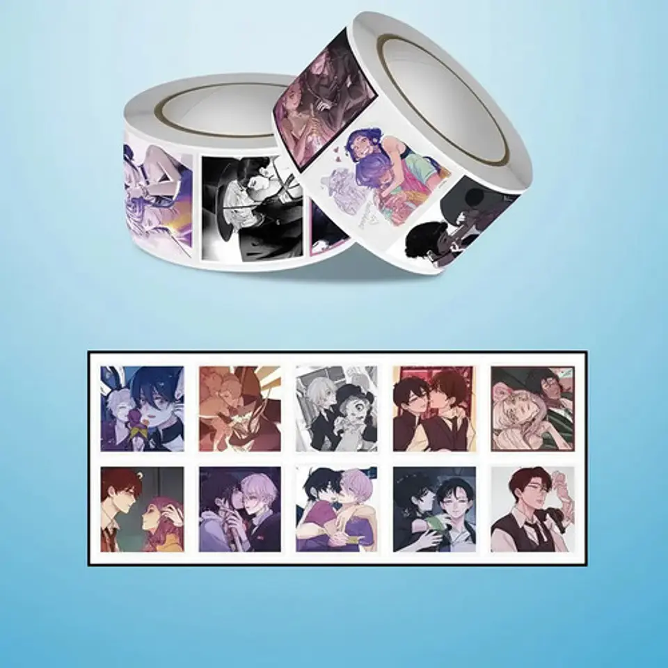 K-pop Demon Hunters - Set 500 Stickers / Rollo De Pegatinas 15