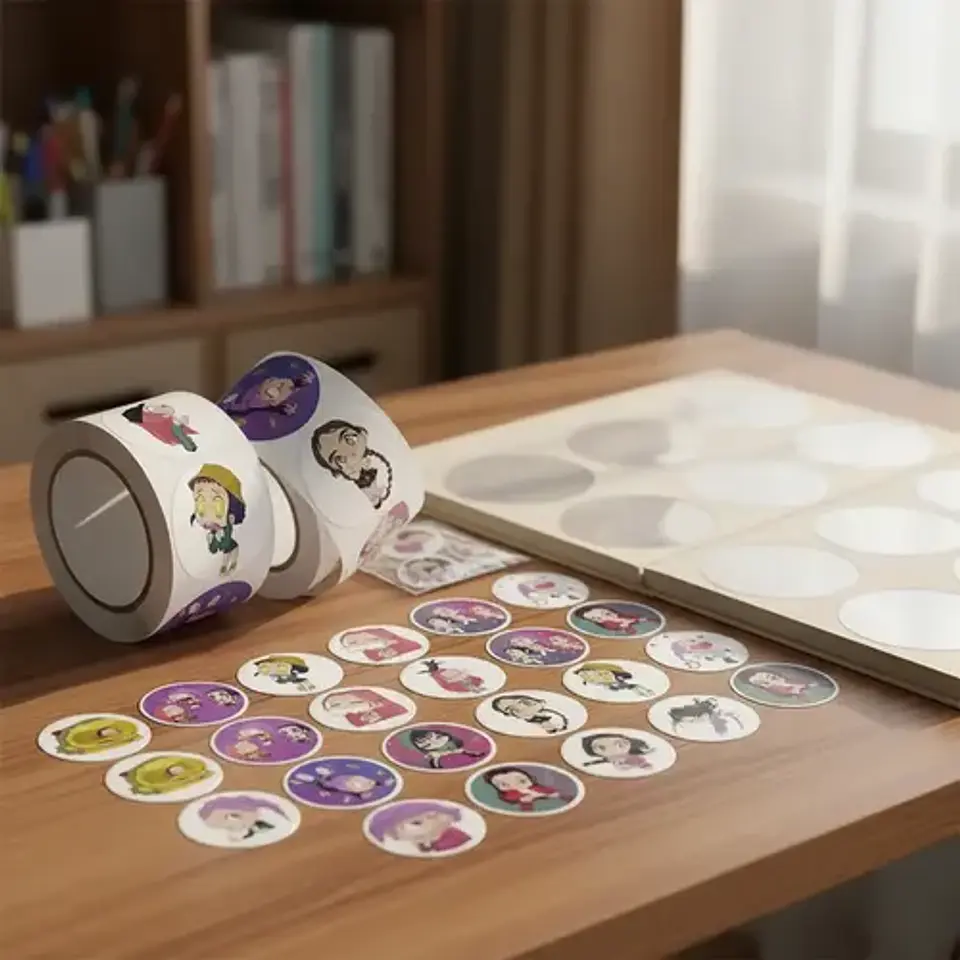 K-pop Demon Hunters - Set 500 Stickers / Rollo De Pegatinas 23