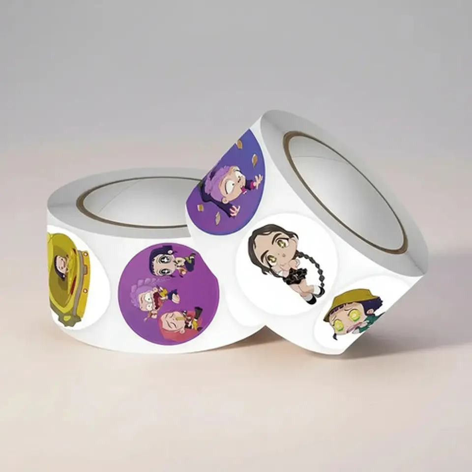 K-pop Demon Hunters - Set 500 Stickers / Rollo De Pegatinas 24