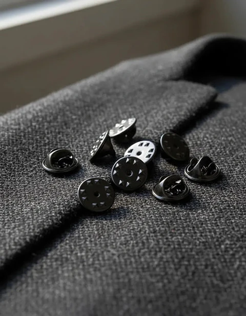 Broche De Metal Solapa Metal Prendedor - Pack 100 Unidades