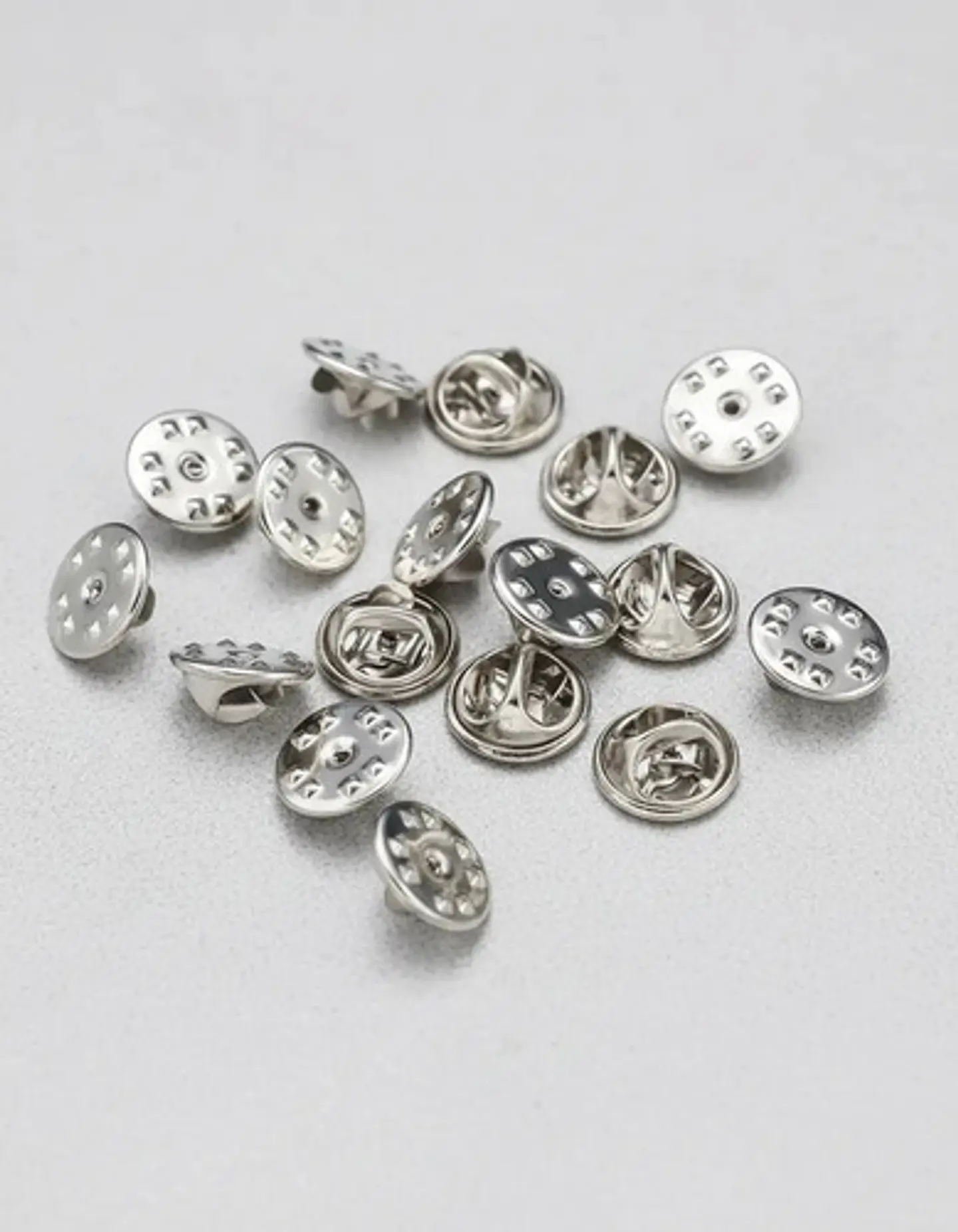 Broche De Metal Solapa Metal Prendedor - Pack 100 Unidades 6