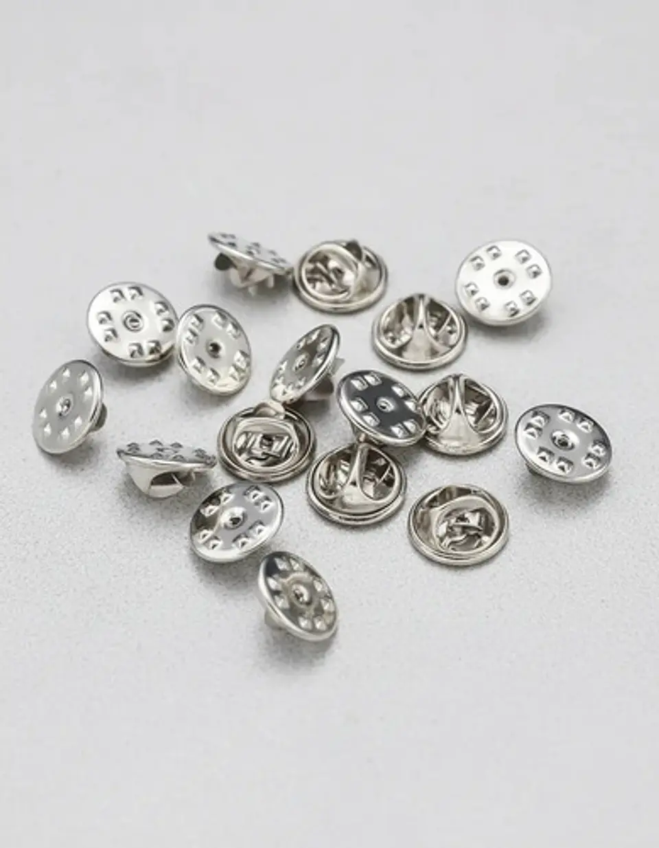 Broche De Metal Solapa Metal Prendedor - Pack 100 Unidades 6