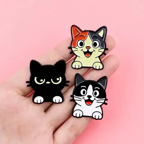 Pins De Michis Gatunos / Gatos - Gatitos / Pines Metálicos
