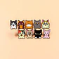 Pins De Michis Gatunos / Gatos - Gatitos / Pines Metálicos - Miniatura 9