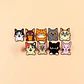 Pins De Michis Gatunos / Gatos - Gatitos / Pines Metálicos - Miniatura 18