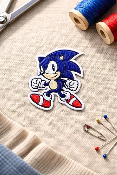 Parches Para Ropa - Sonic / Termoadhesivo