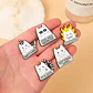 Pins De Michis Gatunos / Gatos - Gatitos / Broches Metálicos - Miniatura 14