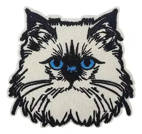 Parches Para Ropa - Gato Kawaii / Termoadhesivo