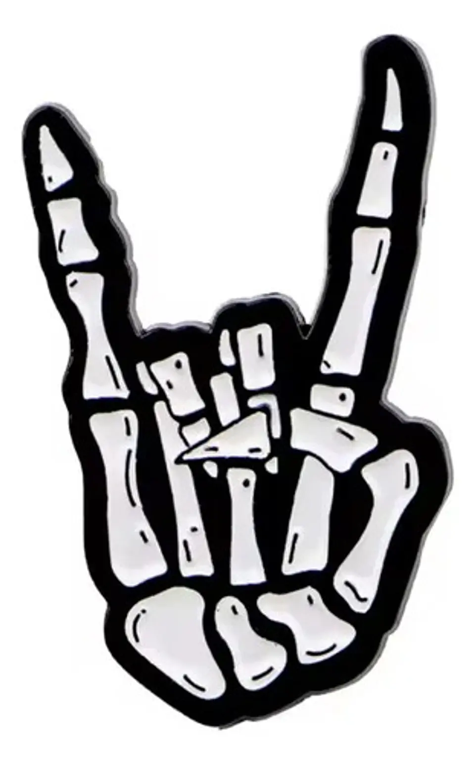 Pins De Rock Hand / Pines Metálicos (broches) 1