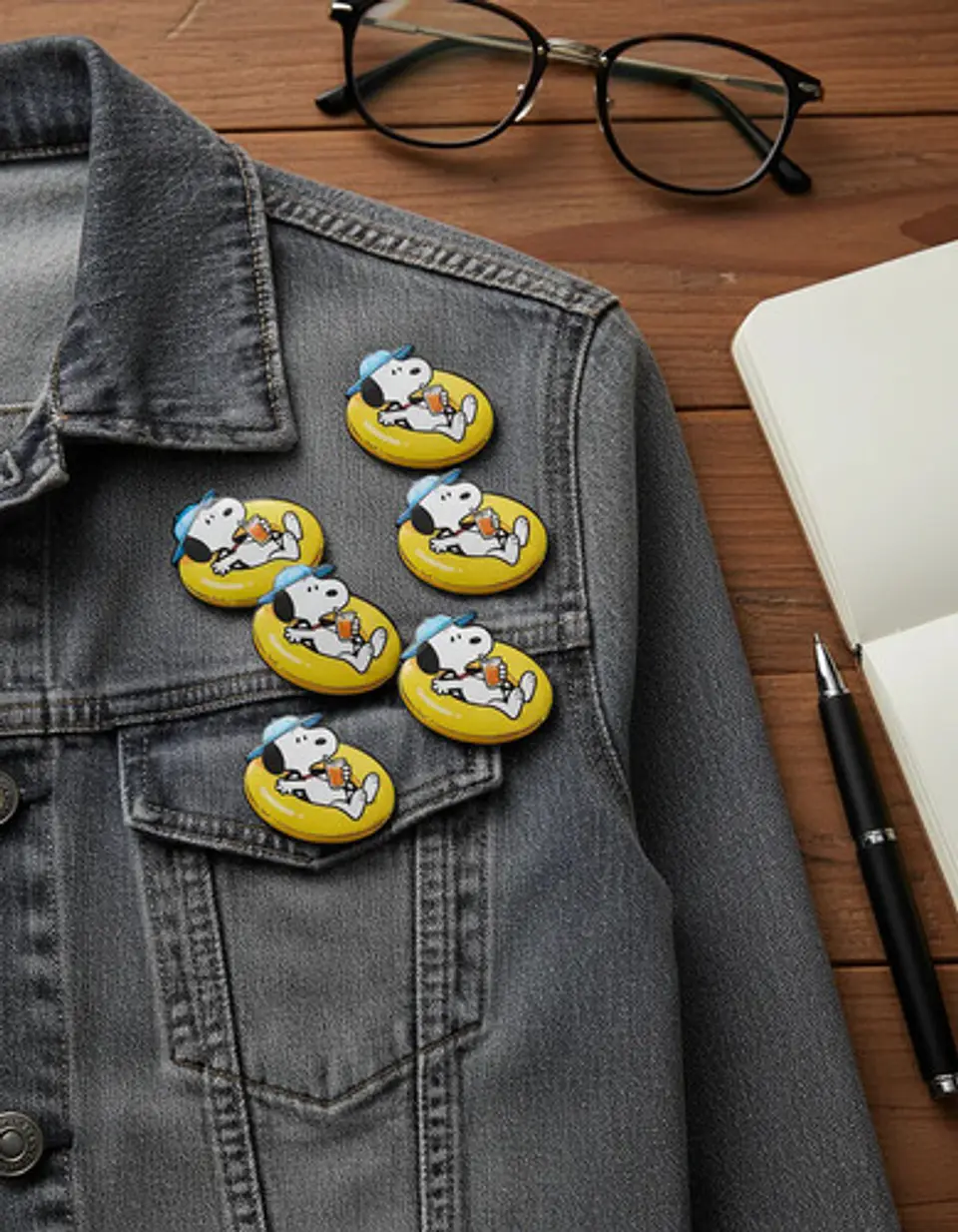 Pines De Snoopy / Peanuts / (pins) Broche Metálico 7