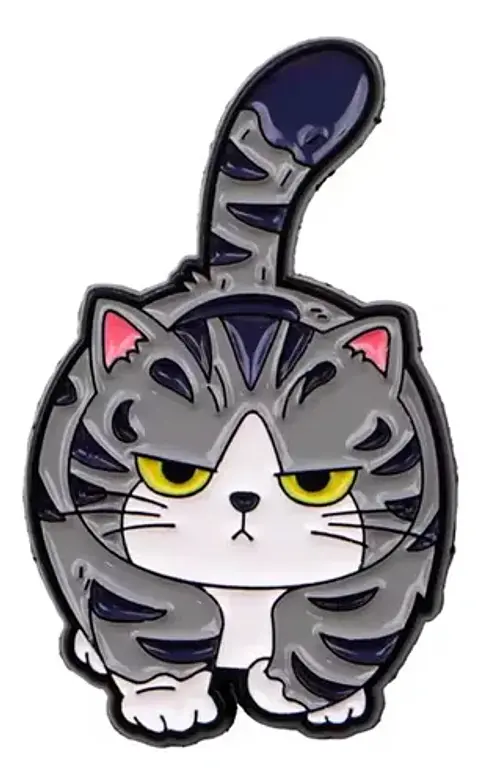 Pins De Michis / Gatitos Kawaii / Pines Metálicos (broches)