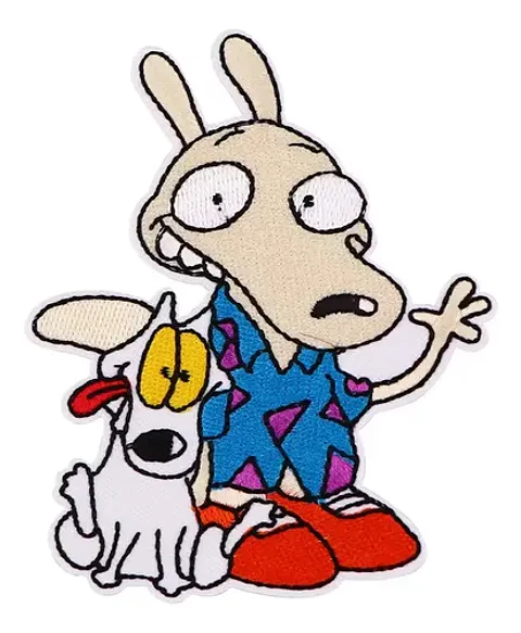 Parches Para Ropa - Rocko Y Spunky / Termoadhesivo