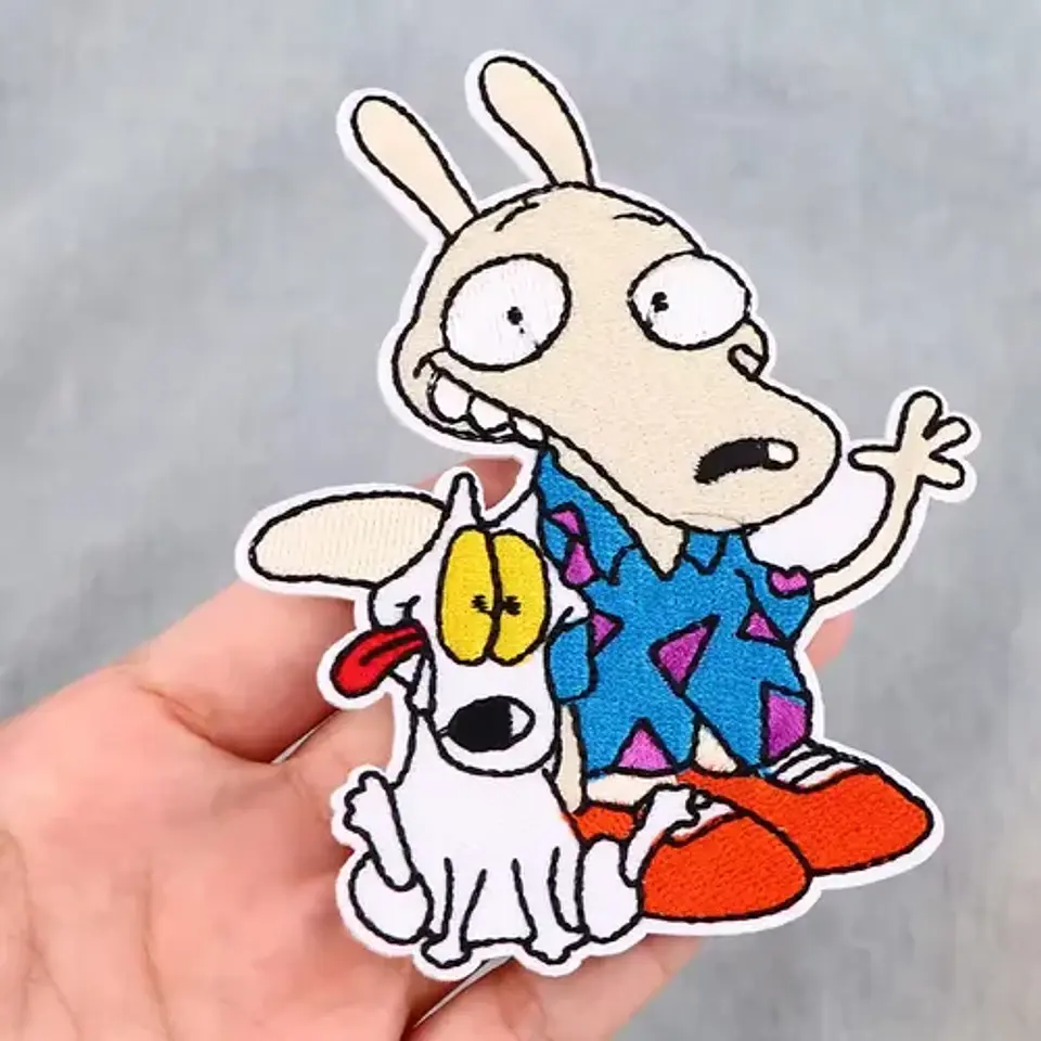 Parches Para Ropa - Rocko Y Spunky / Termoadhesivo 2