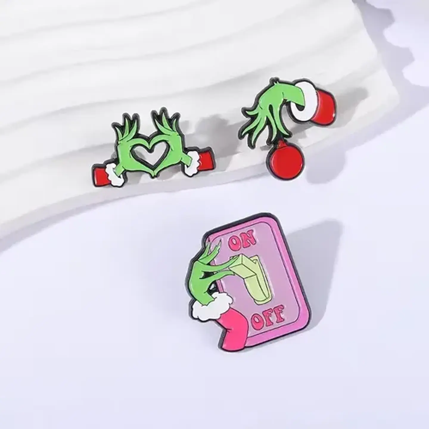 Pins De Grinch / El Grinch / Broches Metálicos (pines) 6