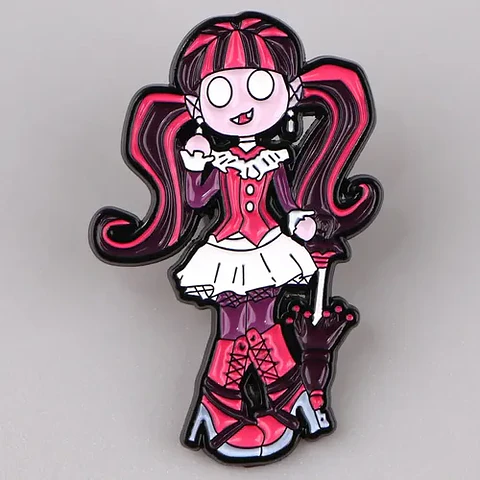 Pins De Monster High / Broches Metálicos (pines )