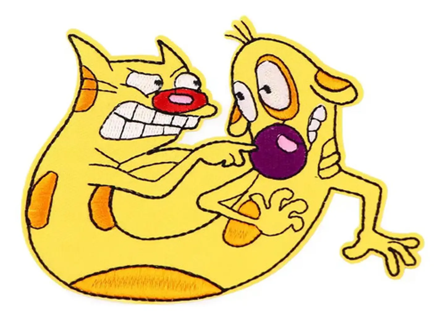 Parches Para Ropa - Catdog / Termoadhesivo 1