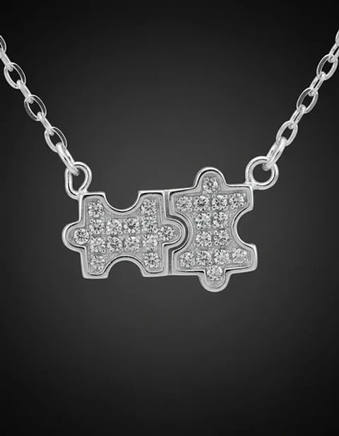 Collar De Rompe Cabezas Elegante Dama