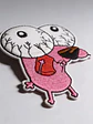 Parches Para Ropa - Coraje El Perro Cobarde / Termoadhesivo - Miniatura 1
