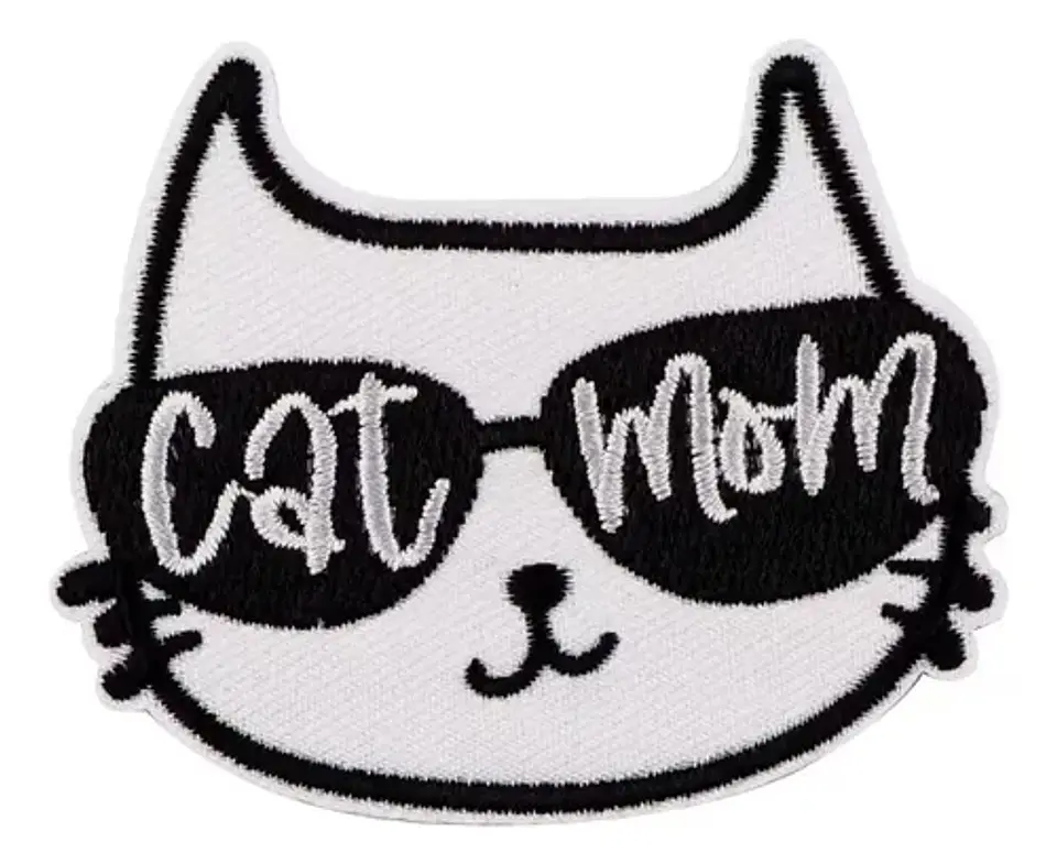 Parches Para Ropa - Gato Kawaii / Termoadhesivo 1