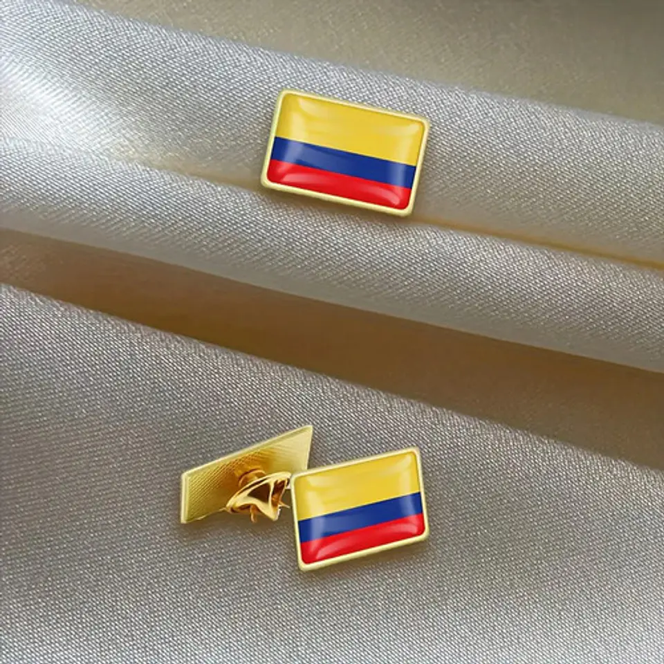 Pins De Bandera Colombiana / Colombia / Pines Metálicos 1