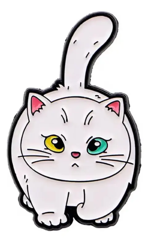 Pins De Michis / Gatitos Kawaii / Pines Metálicos (broches)