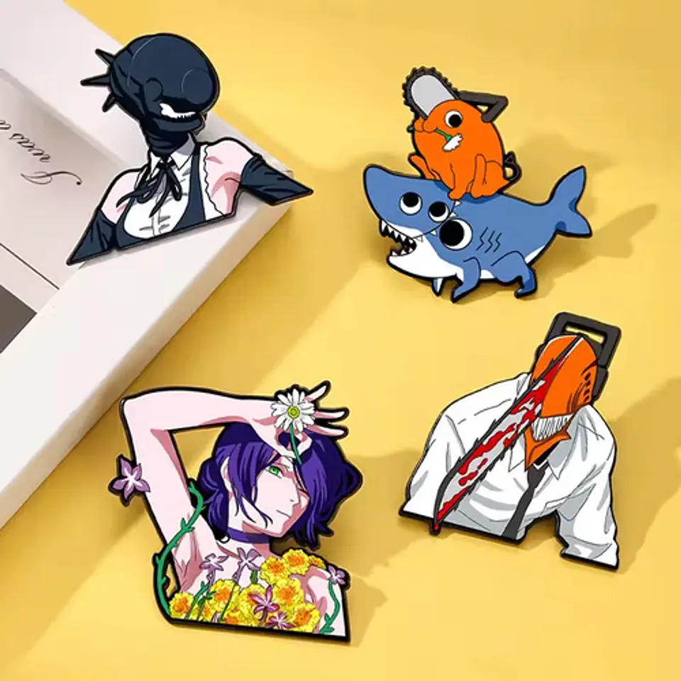 Pins De Chainsaw Man / Broches Metálicos ( Pines ) 2