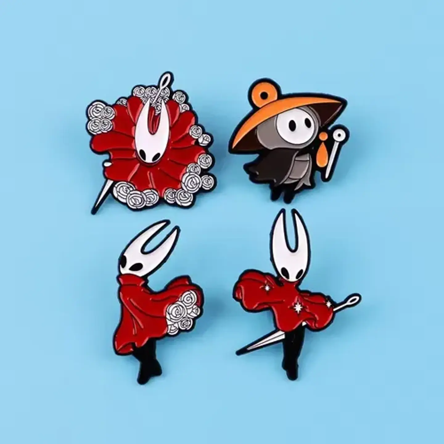 Pins De Hornet / Hollow Knight / Pines Metálicos ( Broches) 2