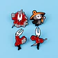 Pins De Hornet / Hollow Knight / Pines Metálicos ( Broches) - Miniatura 2