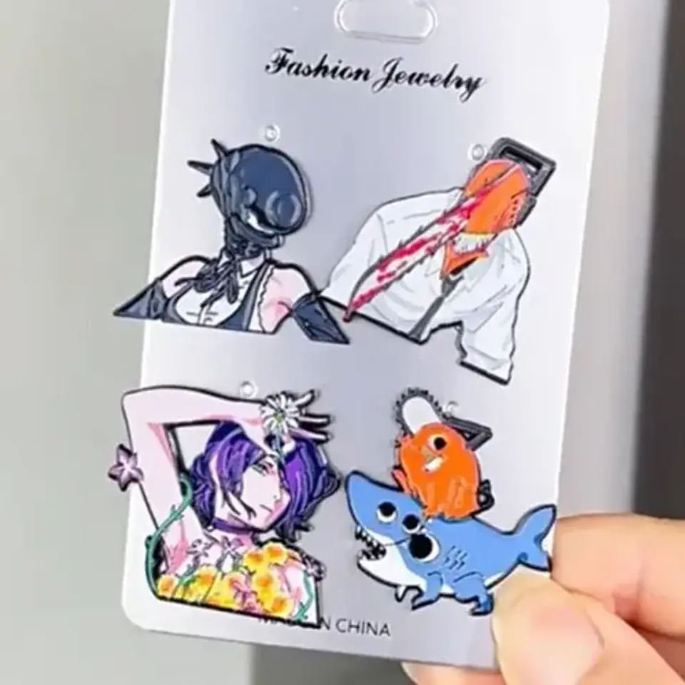 Pins De Chainsaw Man / Broches Metálicos ( Pines ) 4