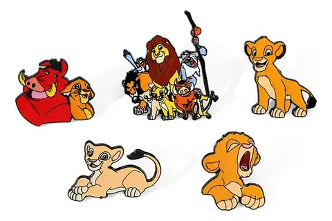 Pins De El Rey Leon / Pines Metálicos (broches)