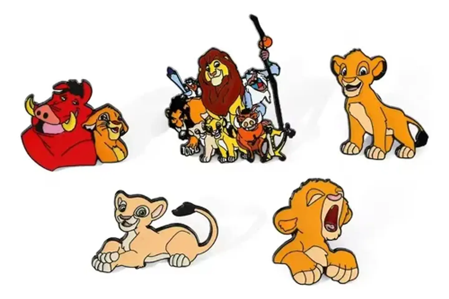 Pins De El Rey Leon / Pines Metálicos (broches) 2