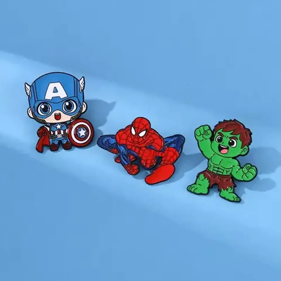 Pins De Spiderman / Broches Metálicos (pines) 3