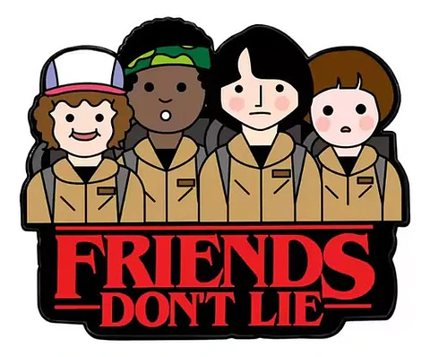 Pins De Stranger Things / Pines Metálicos (broches)