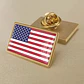 Pins De Bandera Estados Unidos / Ee. Uu. / Pines Metálicos - Miniatura 4