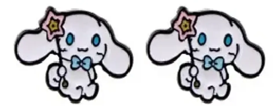 Aros Aretes Pendientes De Cinnamoroll / Acero Quirúrgico 2