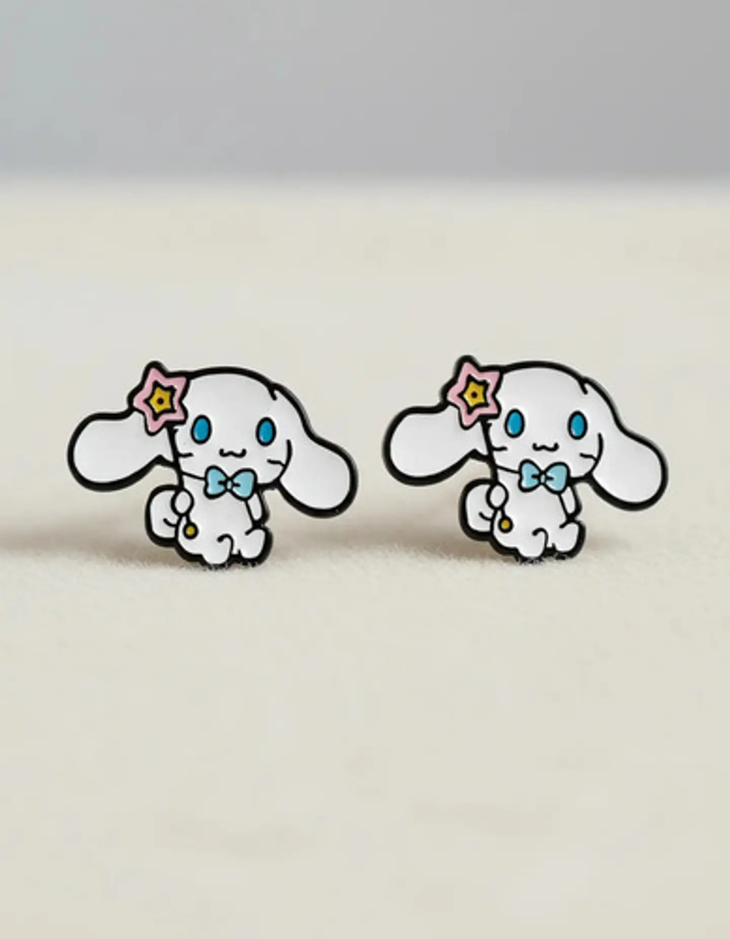 Aros Aretes Pendientes De Cinnamoroll / Acero Quirúrgico 3