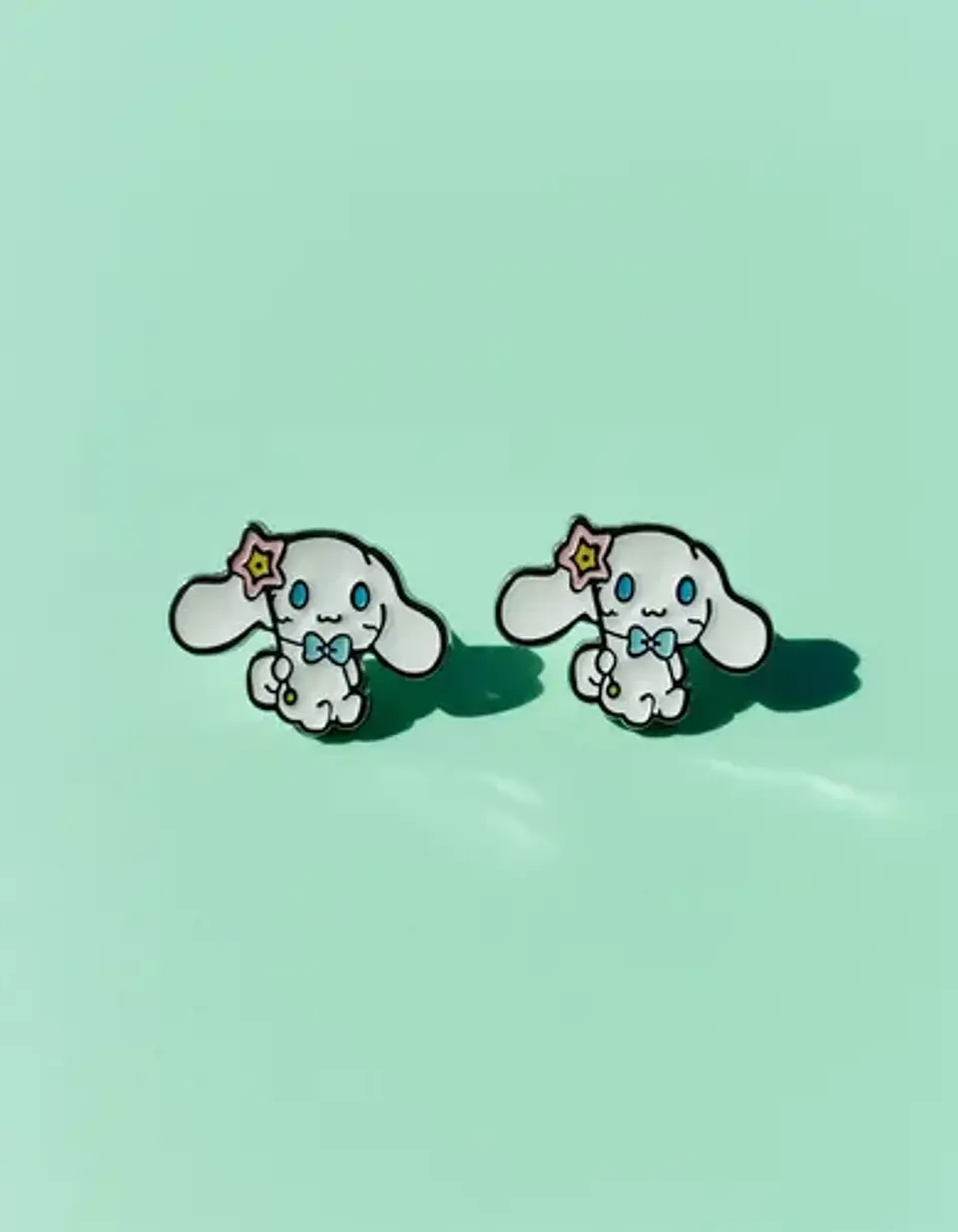 Aros Aretes Pendientes De Cinnamoroll / Acero Quirúrgico 4
