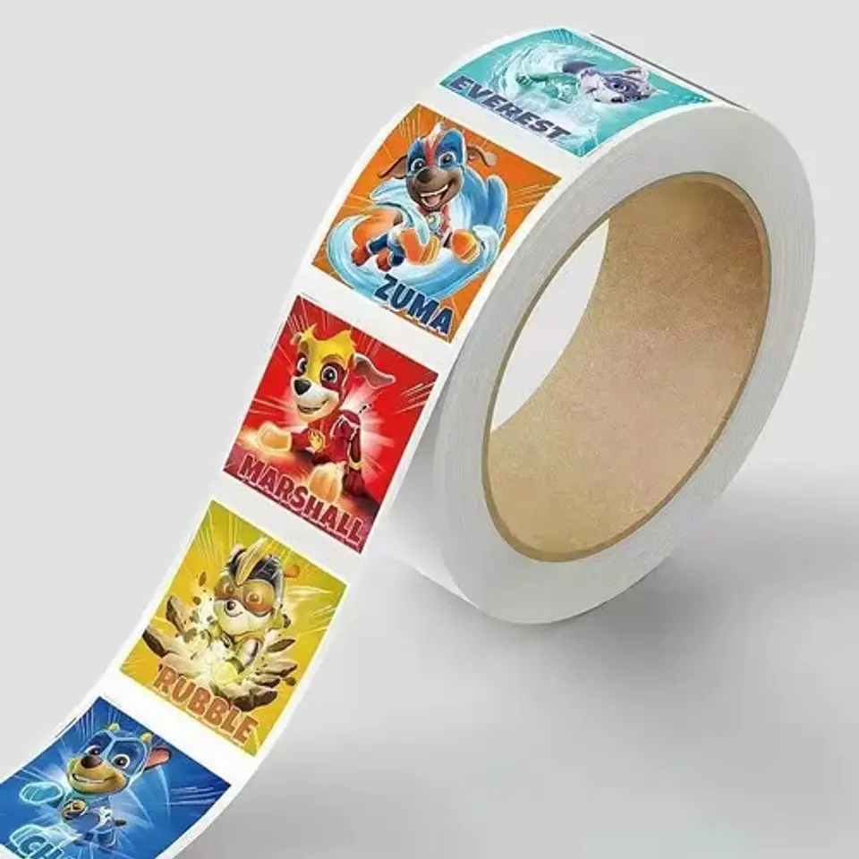 Paw Patrol - Set De 500 Stickers / Rollo De Pegatinas 1