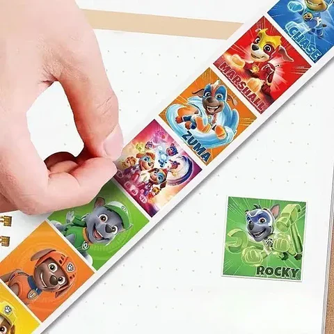 Paw Patrol - Set De 500 Stickers / Rollo De Pegatinas