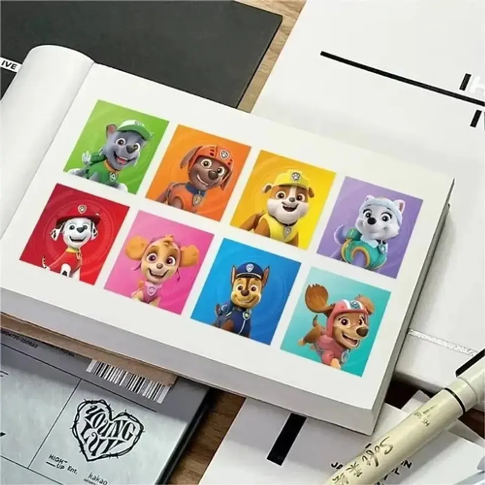 Paw Patrol - Set De 500 Stickers / Rollo De Pegatinas 3
